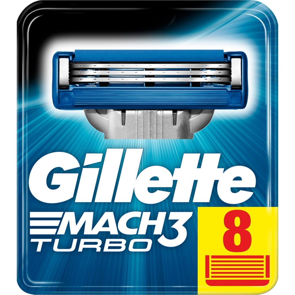 Gillette Mach 3 Turbo 8 Adet