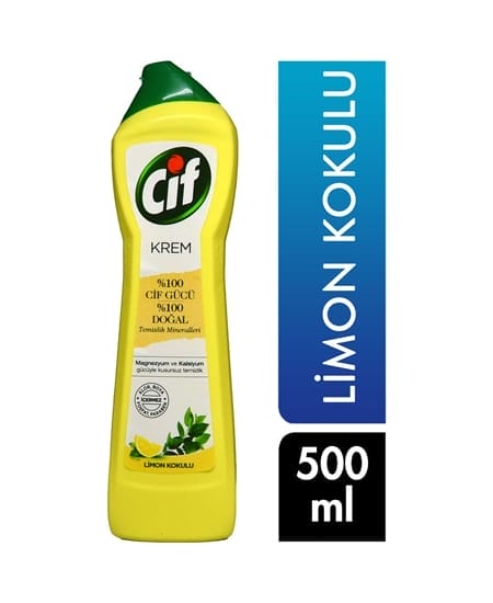 Cif Krem Limon Kokulu 500 Ml