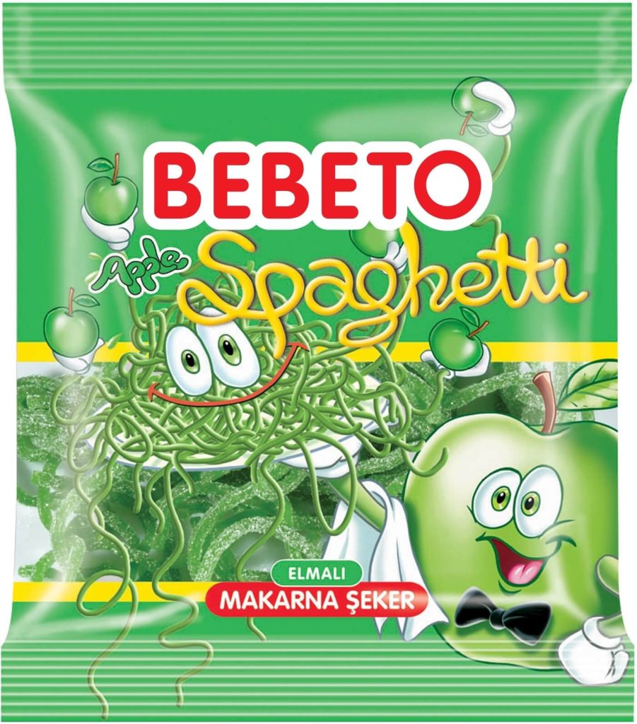 Kervan Gıda Bebeto Apple Spaghetti 80 Grx12