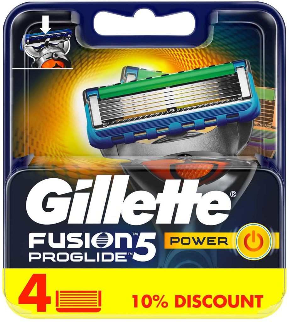 Gillette Fusion Proglide Blades 4 Adet