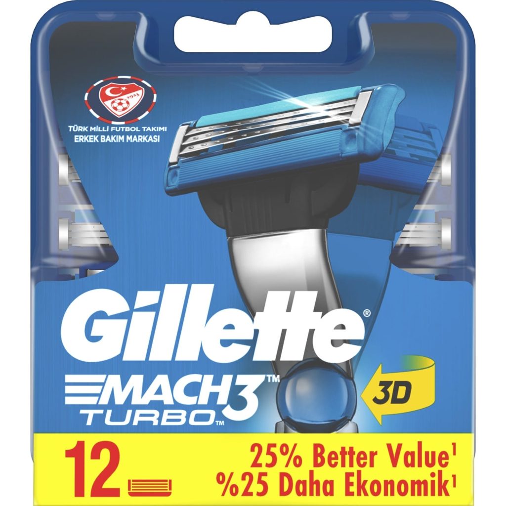 Gillette Mach 3 12 Adet