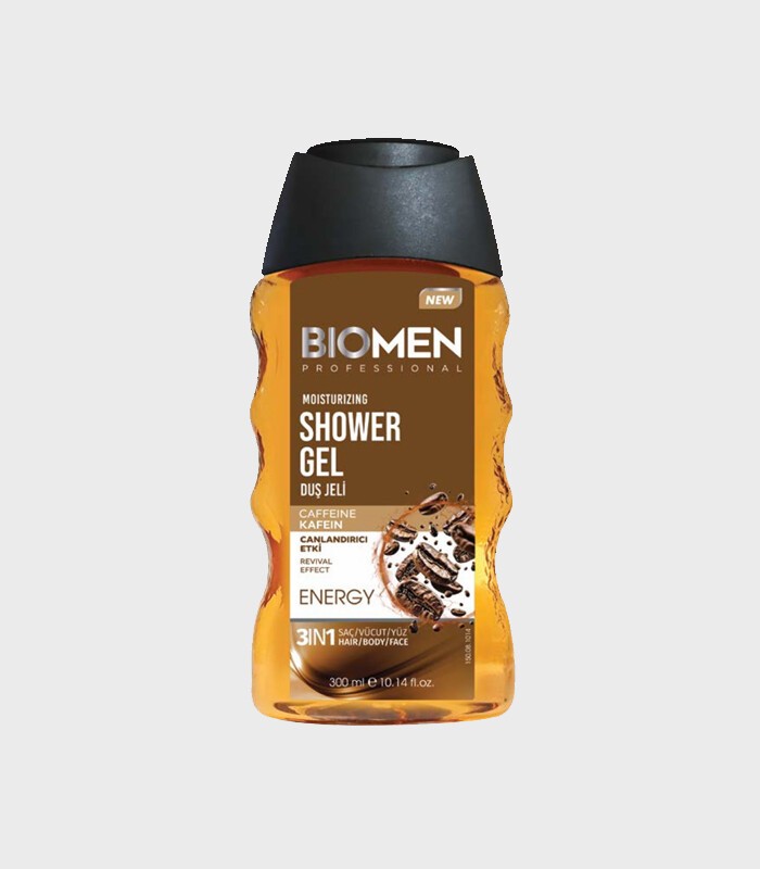 Biomen Kafein Canlandırıcı Etkili Duş Jeli - 400 ml