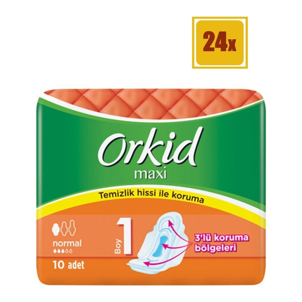 Orkid Maxi Normal Ped 10 Adet