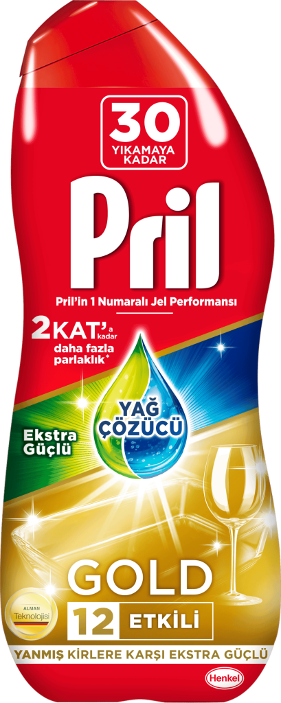 Pril Gold Jel Yağ Çözücü 540 Ml