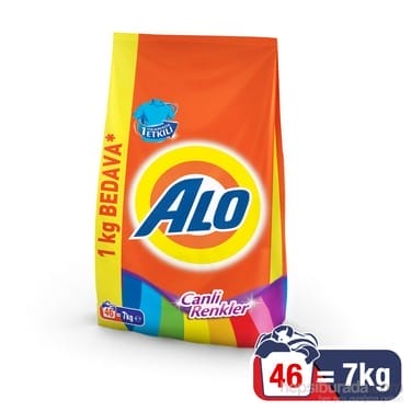 Alo Parlak Renkler 7 Kg