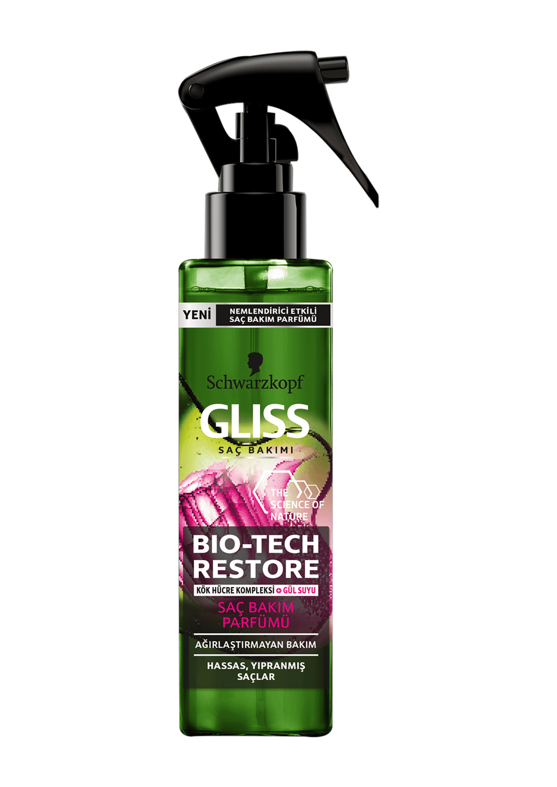 Gliss Nemlendirici Etkili Saç Bakım Parfüm Bio Tech Güçlendirici 100 Ml