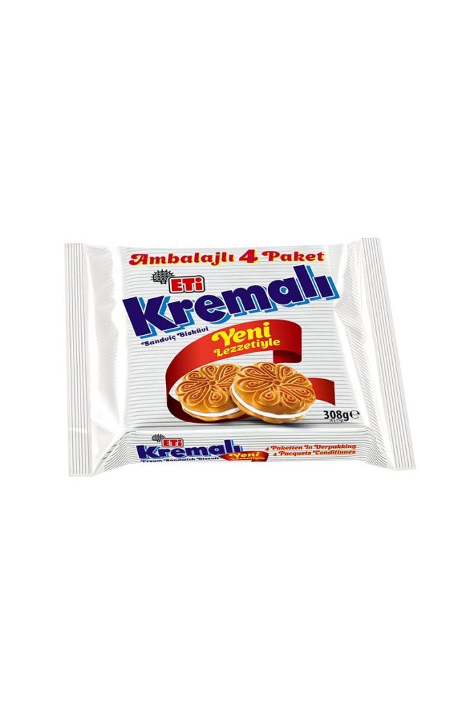 Eti Kremalı Sandviç Bisküvi 308 Gr